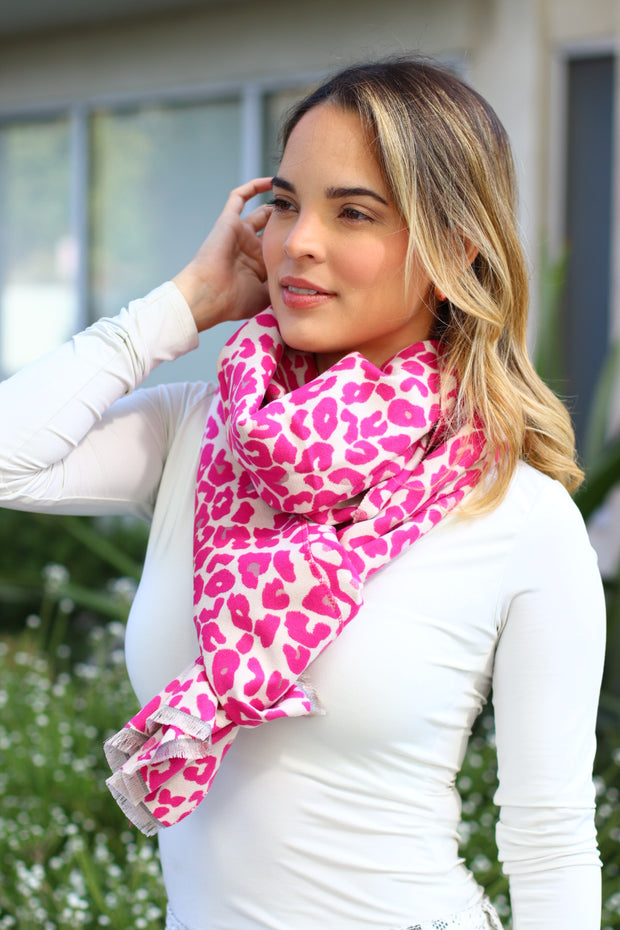 Pashmina Print Rosa