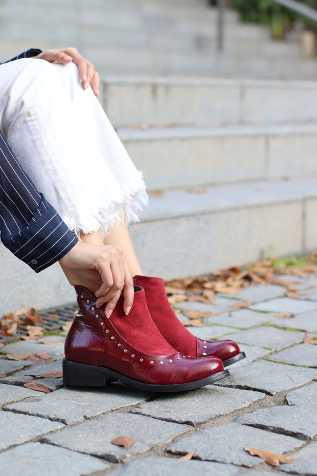 Bootie Eloísa Bordo (NUEVO)