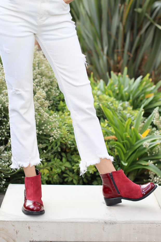 Bootie Eloísa Bordo (NUEVO)