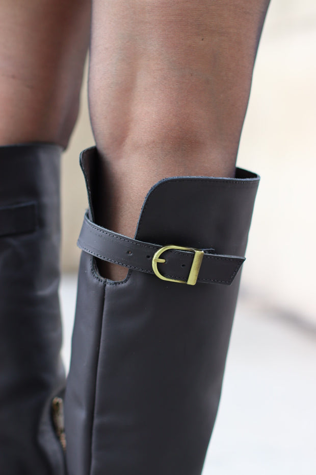 Bota Bianca Negro