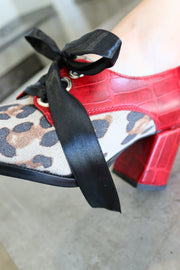 Zapato Chloe Rojo