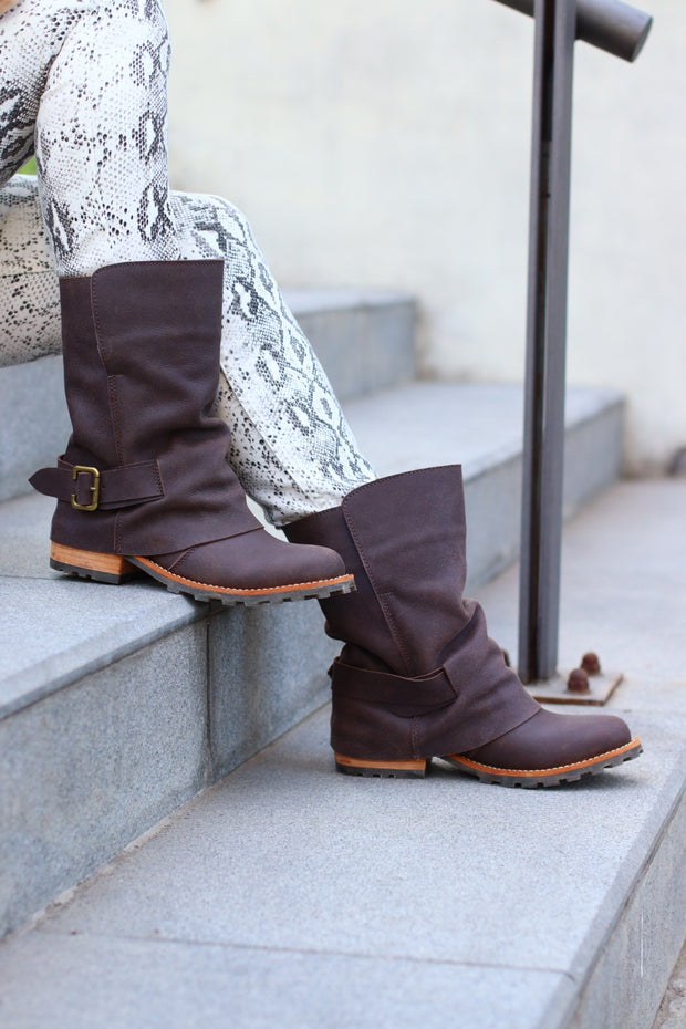 Bootie Madrid Chocolate