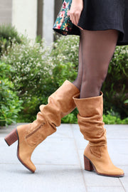 Bota Isabella Café Miel