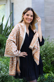 Pashmina Print Camel