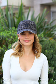 Gorra Print Grafito