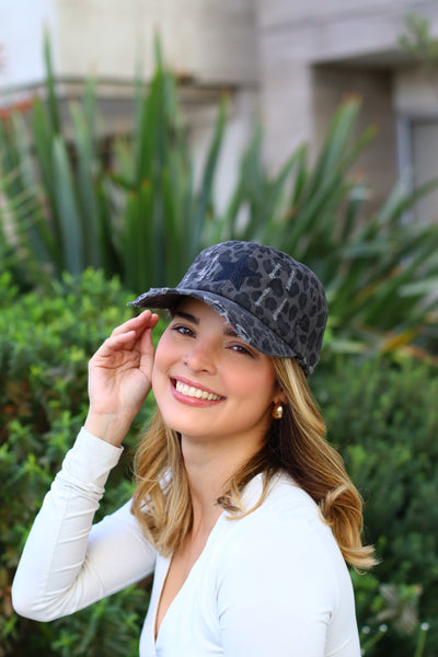 Gorra Print Grafito
