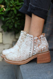 Bootie Puelo Craque Blanco