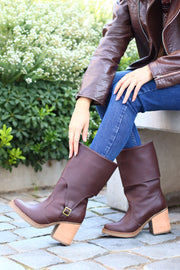 Bota Diana Chocolate (NUEVO)