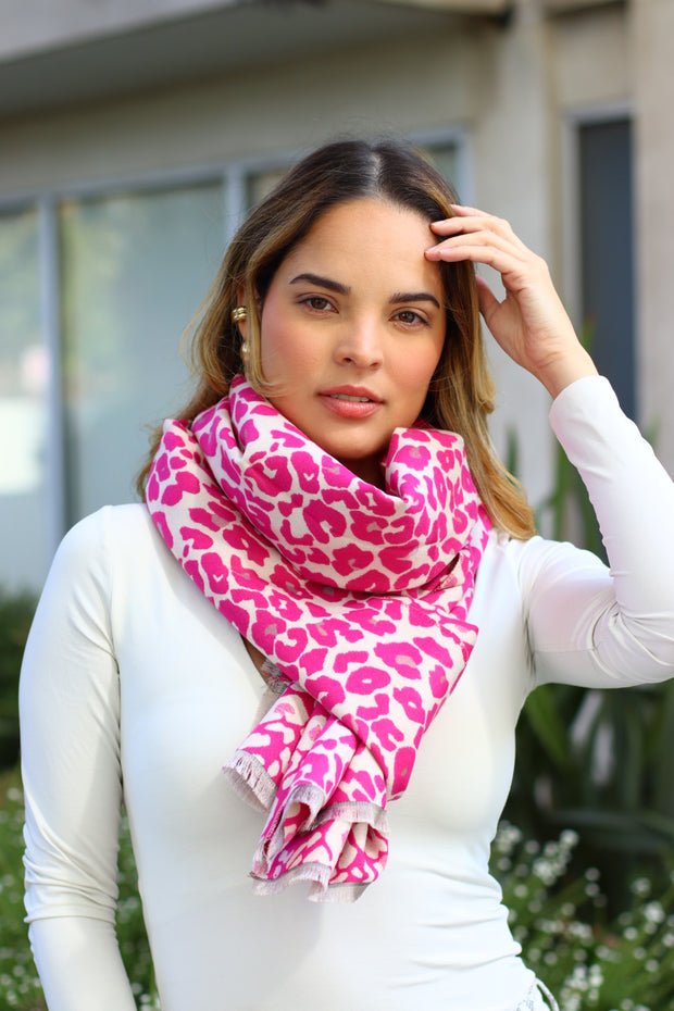Pashmina Print Rosa