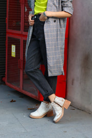 Bootie Puelo Craque Blanco