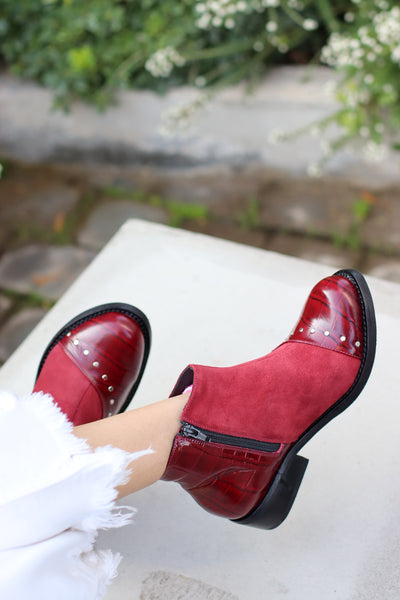 Bootie Eloísa Bordo (NUEVO)
