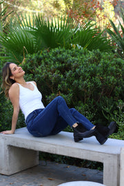 Bootie Eloísa Negro Opaco