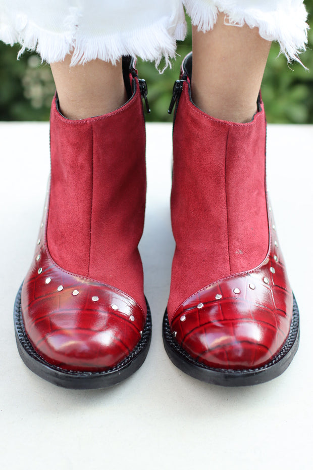 Bootie Eloísa Bordo (NUEVO)