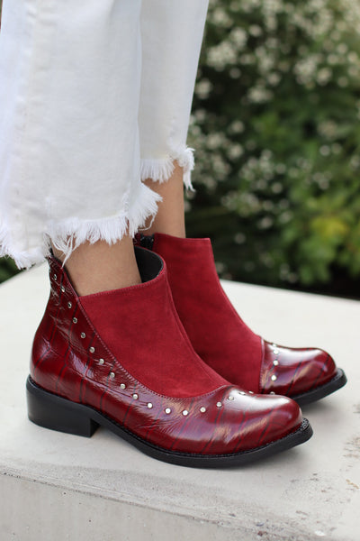 Bootie Eloísa Bordo (NUEVO)