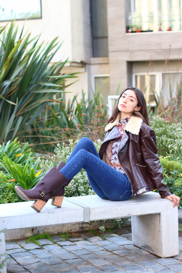 Bota Diana Chocolate (NUEVO)