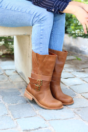 Bootie Alana Café Toffe (NUEVO)