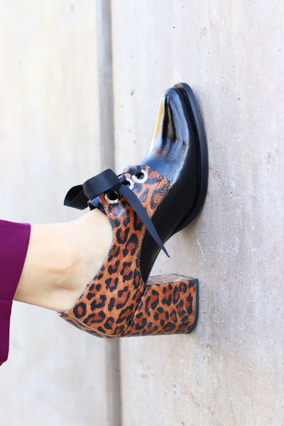 Zapato Chloe Negro y Print (NUEVO)