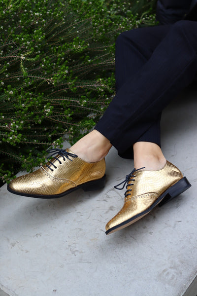 Zapato Gales Dorado (NUEVO)