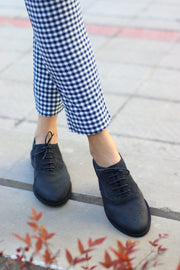 Zapato Gales Croco Negro (NUEVO)