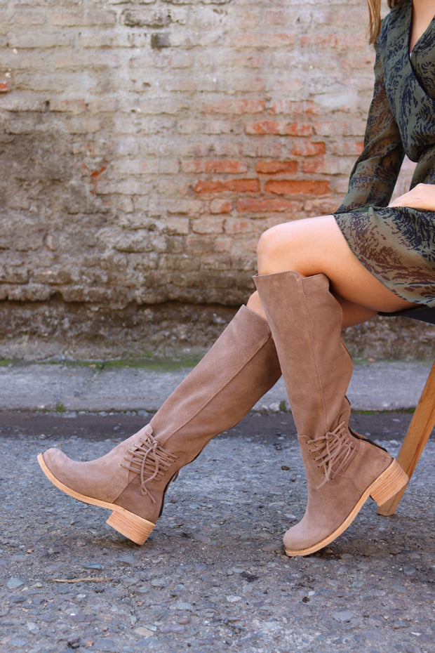 Bota Faustina Reno Taupe SOLO EN 35